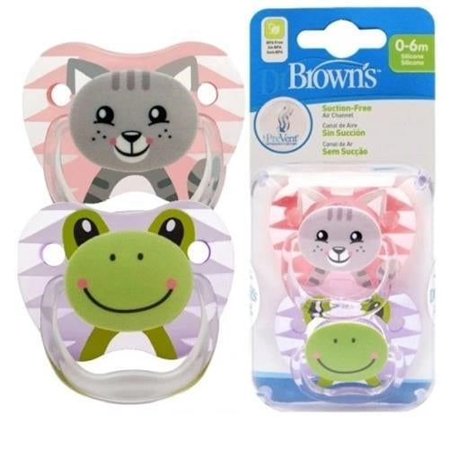 Dr Brown's PreVent Butterfly Soother - 2 Pack