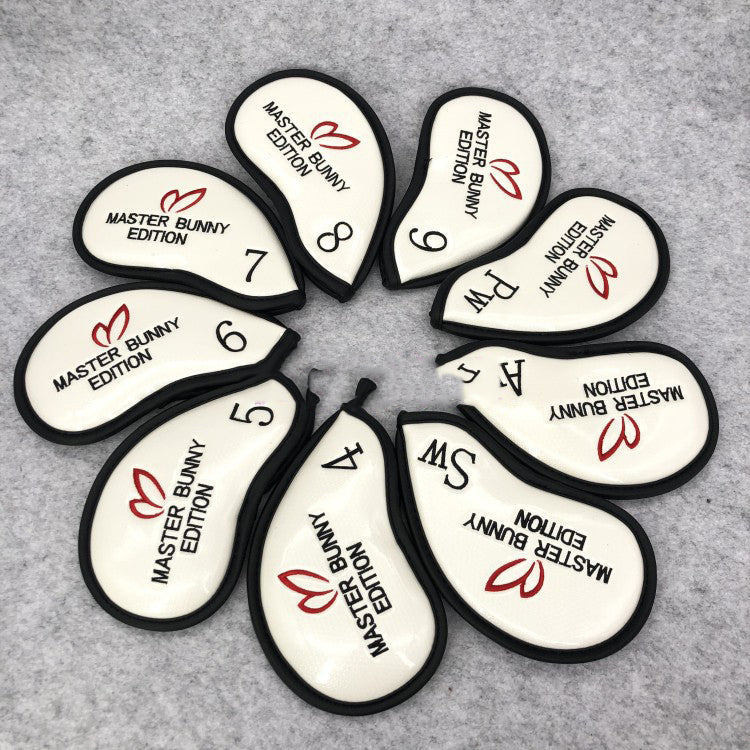 Golf Irons Hardcover Rabbit Embroidered - Blue Force Sports