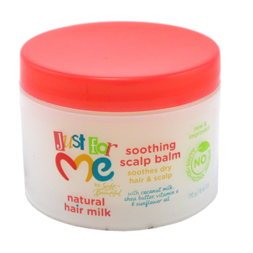 Just For Me Hair Milk Soothing Scalp Balm 6 Ounce Jar