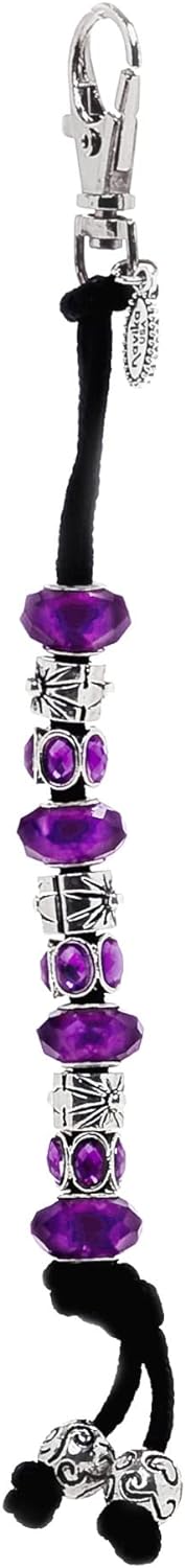 NAVIKA Crystal Bead Stroke Counter-Purple