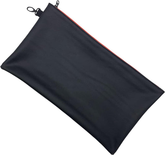 Travel Gear Professional Zippered Golf Pouch Bag - Safely Store Jewelry Phone - Phone Wallet Sleeve Case