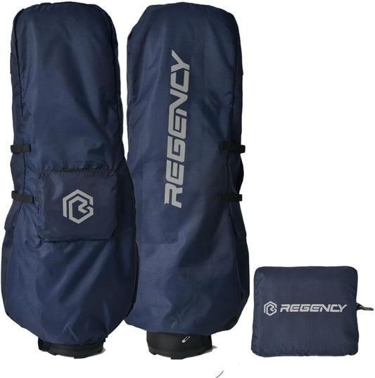Golf Bag Travel Rain Cover - Premium Waterproof Storage Protector for Golf Clubs, Durable Golfbag Club Covers - Universal Fit, Easy Access Design