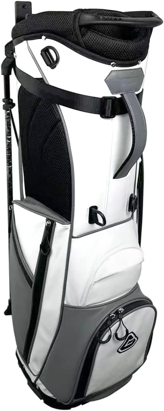 Golf Bag Storage Rack - Wall Mount Garage Organizer for Golf Bag, Hang Golf Bag Off Floor, Practical and Mighty Rack, Golf Bag Holder for Garage, Home, Basement