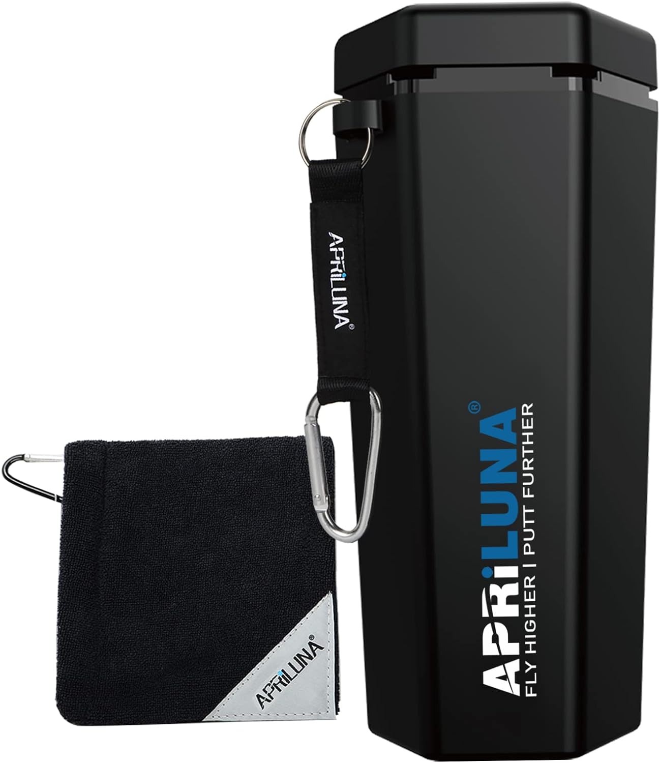 Golf Ball Washer Cleaner with Golf Ball Towel (5.3''x5.3'')