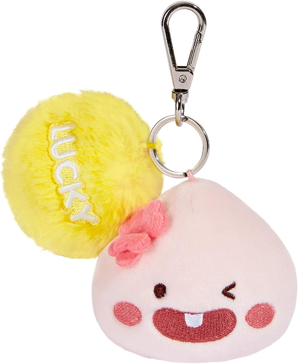 KAKAO FRIENDS GOLF Lucky Ball Pouch, Character Golf Ball Pouch, with Clip