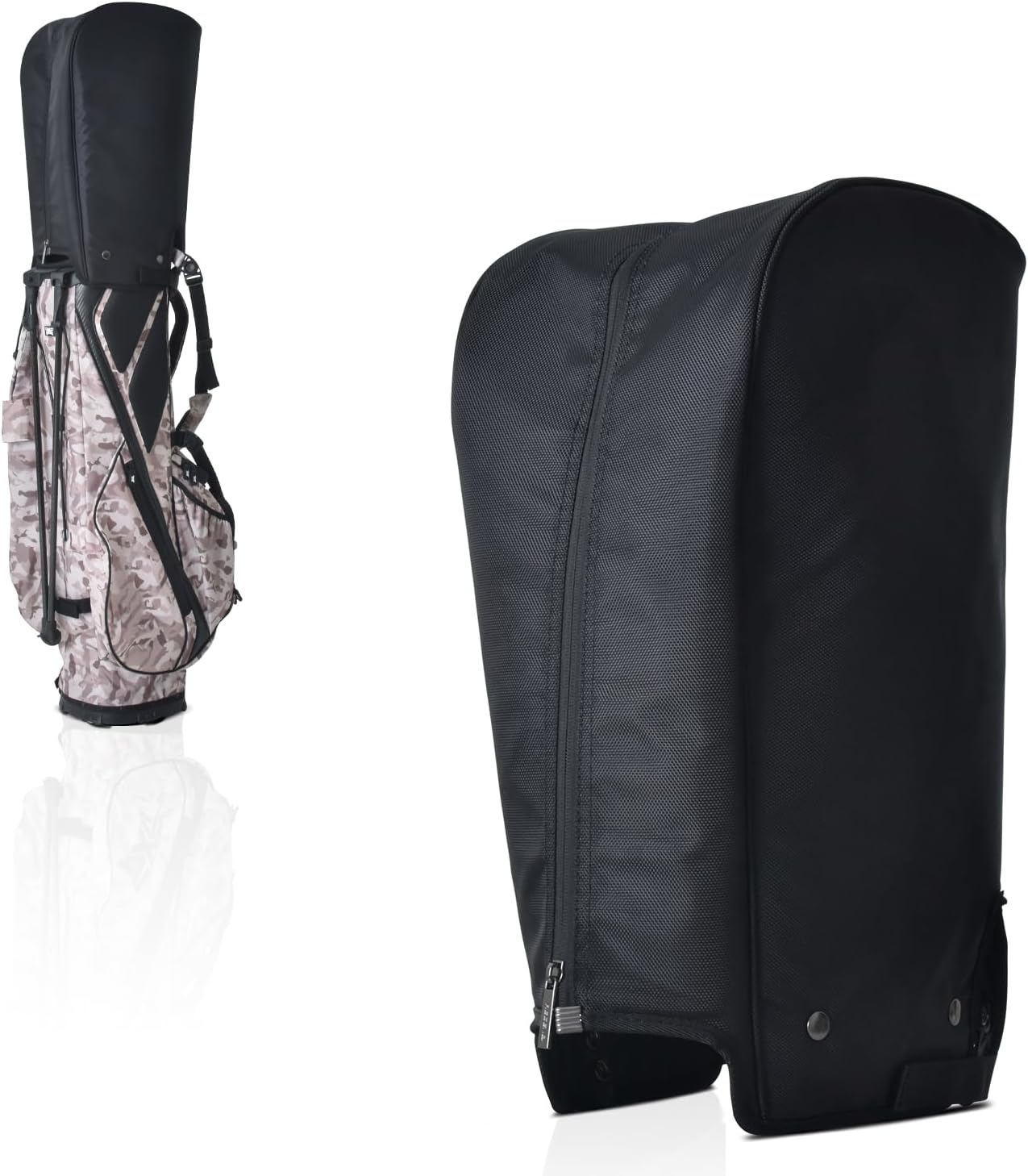 Button Design Golf Bag Rain Hood - Eco-Friendly, Universal Fit, Durable & Quick Access Club Protector