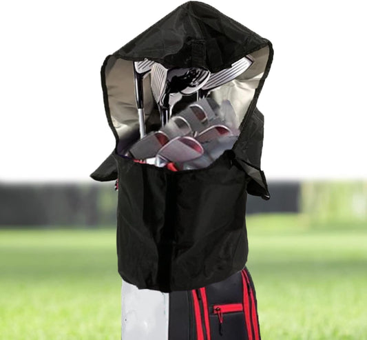 Golf Bag Rain Cover Hood - Waterproof Heavy Duty 420D Golf Protector Club Accessories