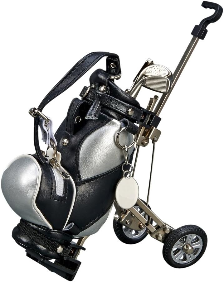 Golf Pens with Golf Bag Holder, 4-Piece Set