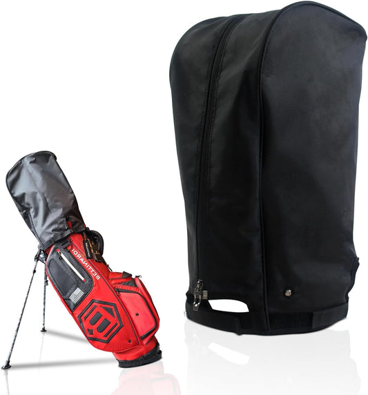 Golf Bag Rain Hood with Snap Button - Eco-Friendly, Universal Fit, Durable & Quick Access Club Protector