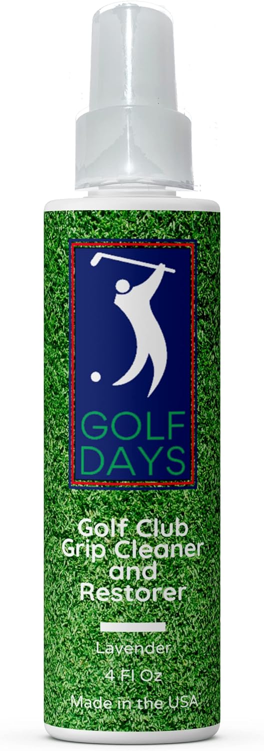 Grip Cleaner and Restorer - Remove Grime, Dirt and Sweat from Grips - Restore Tackiness Like They Just Came Out of The Pro Shop - Lavender - 4 Oz
