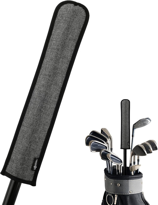 Cosmos Golf Alignment Stick Cover Case Sticks Rods Holder Cover Scratchproof Protector Sleeve Case Golf Accessories for Golf Training Practice Aid Sticks Tool, 14” and Hold Up to 3 Alignment Sticks