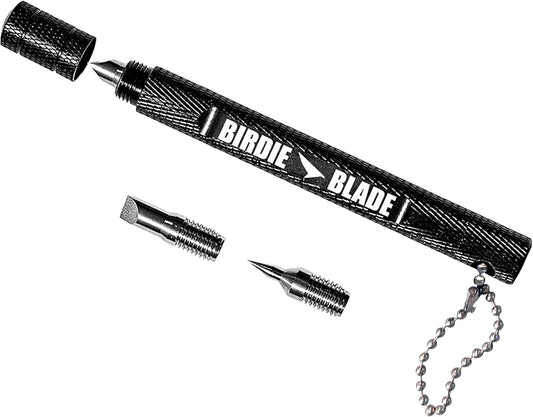 Birdie Blade 3-in-1 Golf Club Groove Sharpener Tool | Premium Groove Maintenance for Improved Performance