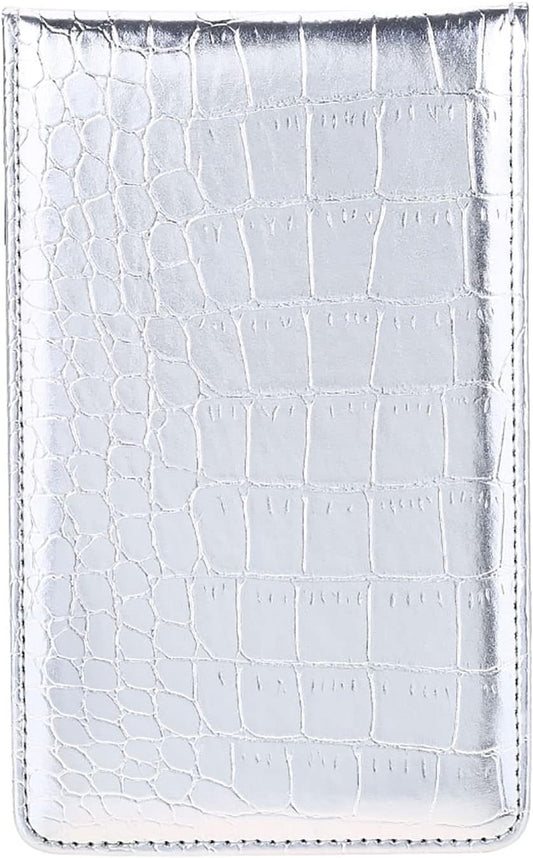 PU Golf Score Counter Keeper Card Holder Gift Sports Accessories with Pencil Scorebook Leather Snakeskin Tournament