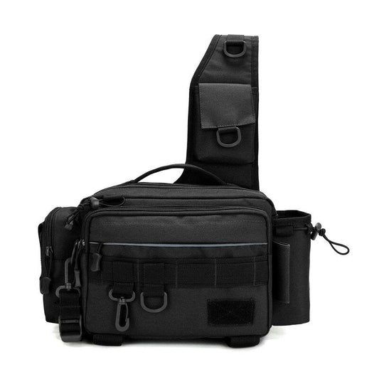 Black Crossbody Tackle Bag