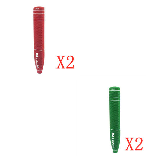 Male And Female Rubber Golf Club Flat Grip - Blue Force Sports