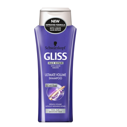 SCHWARZKOPF GLISS ULTIMATE VOLUME SHAMPOO 250ML