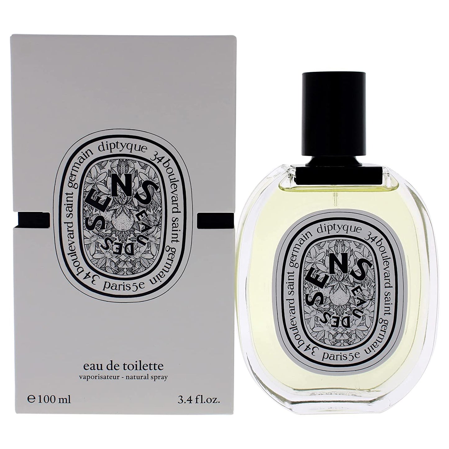 Diptyque Eau des Sens De Toilette 3.4 Oz