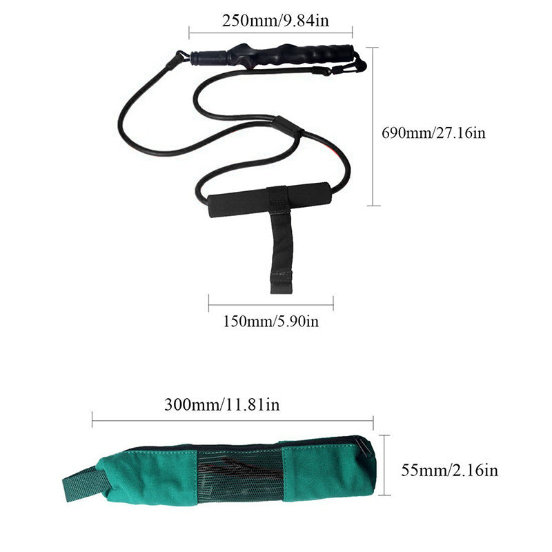 Golf Training Equipment Swing Arm Pull Putter Trainer Swing Club - Blue Force Sports