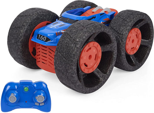 Air Hogs Super Soft, Jump Fury with Zero-Damage Wheels, Extreme Jumping Remote Control Car, Kids Toys for Kids 4 and up, 1:15 Scale