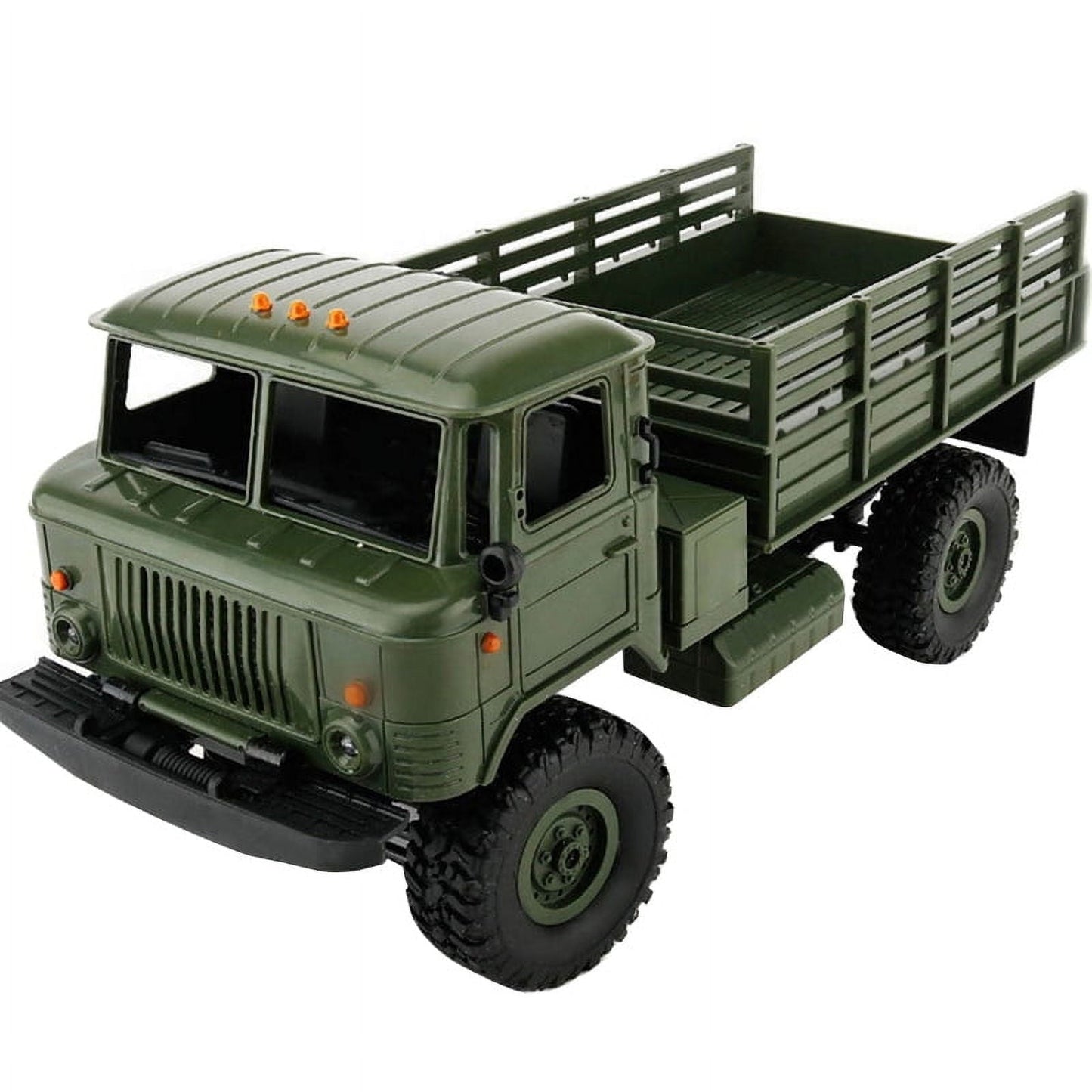 Alextreme WPL B24 1/16 4WD 2.4G Truck Buggy Crawler Off Road RC Car 2CH RC Car Toy DIY Kit(Army Green)