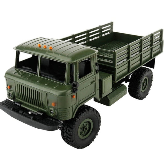 Alextreme WPL B24 1/16 4WD 2.4G Truck Buggy Crawler Off Road RC Car 2CH RC Car Toy DIY Kit(Army Green)