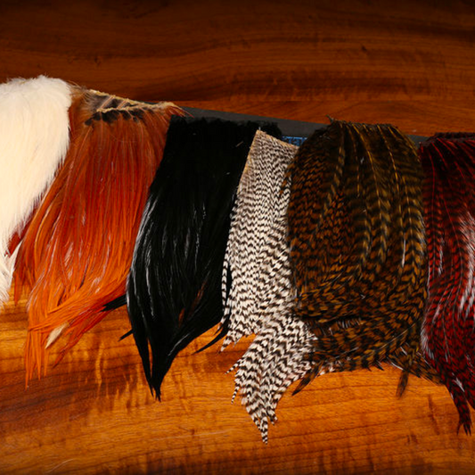 Hareline Bugger Hackle Patches