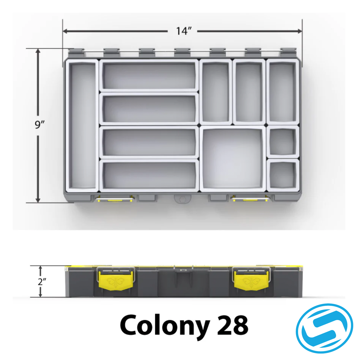 BUZBE Colony Tackle Box
