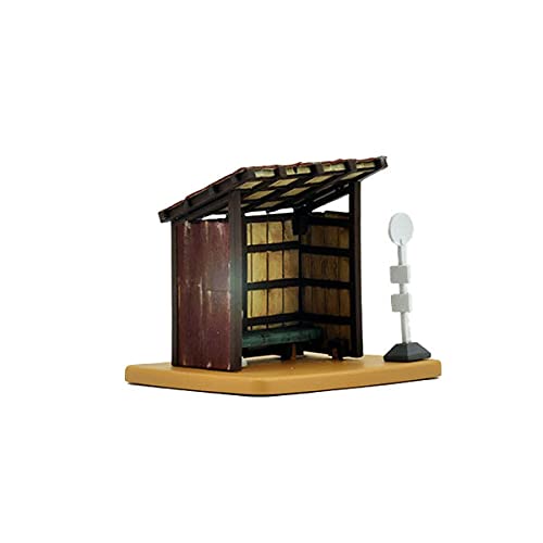 Tomytec 302995 Building Collection 80 Scenery Accessories 80 Waiting Room A Bus Stop/Nekoya Line Diorama