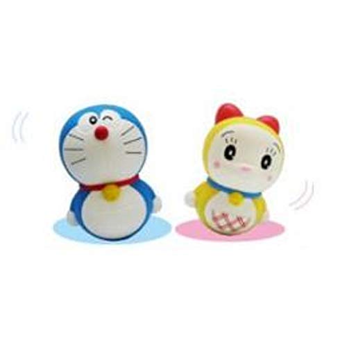 ENSKY Doraemon And Dorami Japanese Tumbler Doll