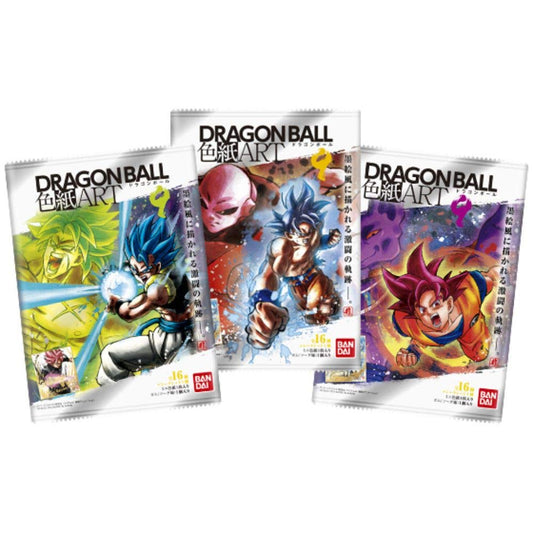 BANDAI CANDY Dragon Ball Shikishi Art Ver.9 10Pack Box Candy Toy