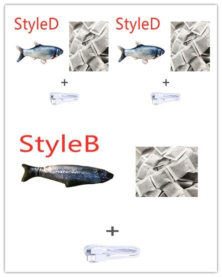 Electric Jumping Fish Simulation Electric Fish Toy