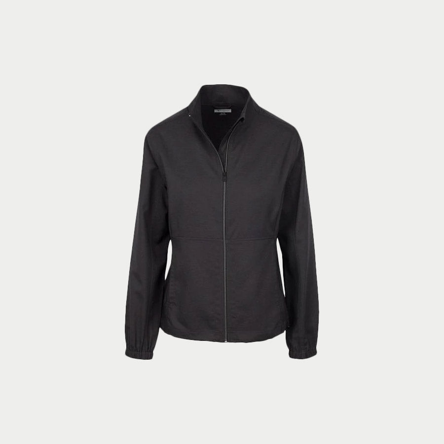 GREG NORMAN LADIES JACKET BLACK HEATHER