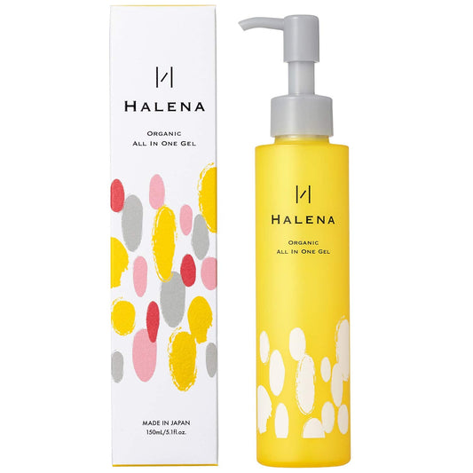 Halena Organic All In One Gel 150ml - Aging Care Facial Gel - Made In Japan