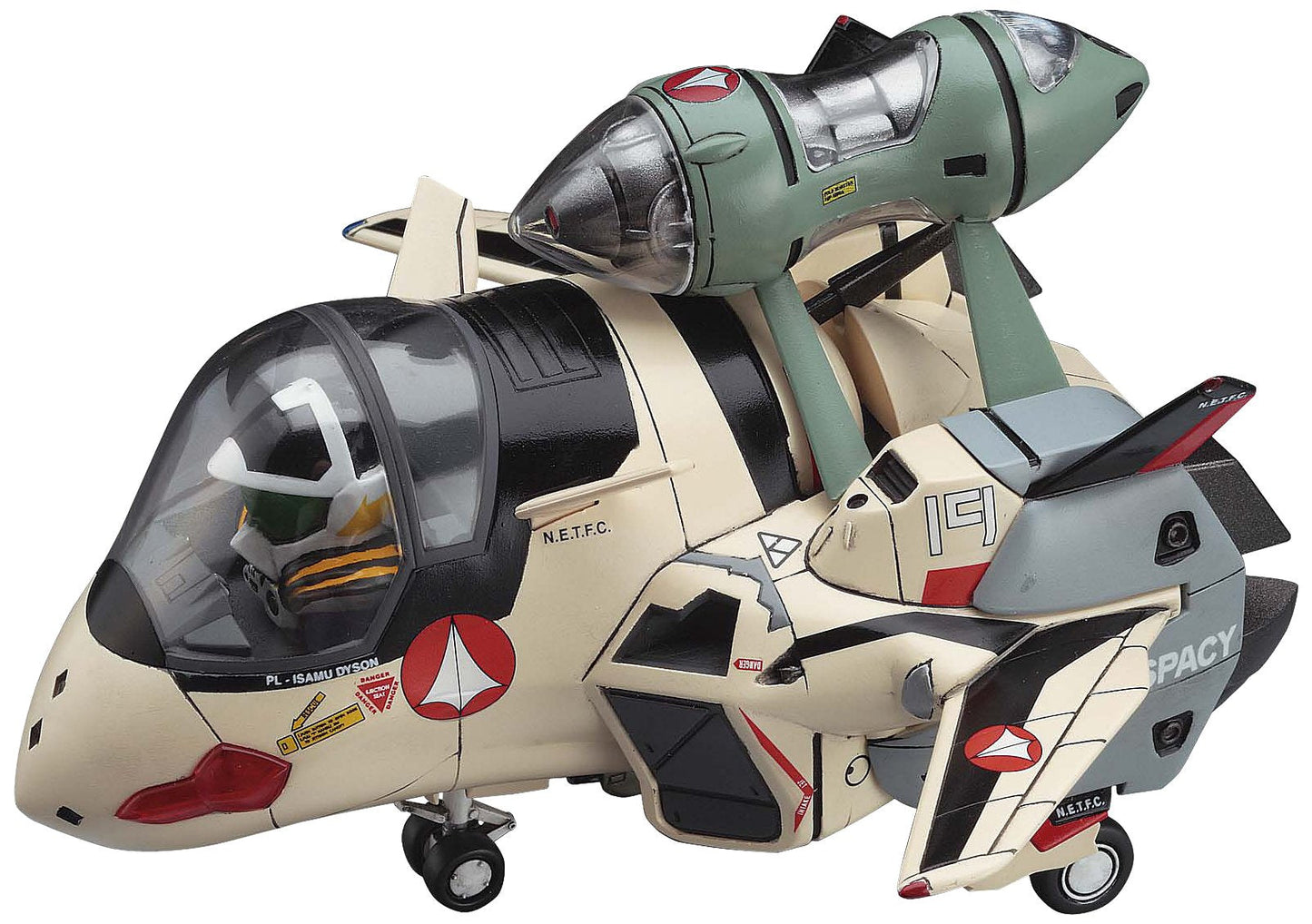 HASEGAWA 65825 Yf-19 Macross Plus Eggplane Egg Plane Series