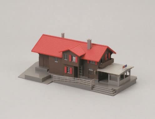 Kato N Gauge Alpine Glacier Express Swiss Station 23-245A