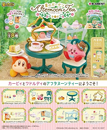 RE-MENT Kirby Garden Afternoon Tea 8 Pcs Box