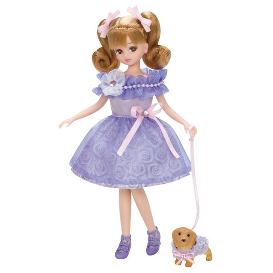 TAKARA TOMY Lw-07 Licca-Chan Matching Dress Set With Pet
