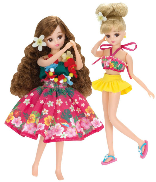 TAKARA TOMY Licca Doll Lw-16 Hula Girl & Swimwear Doll Not Included  863441