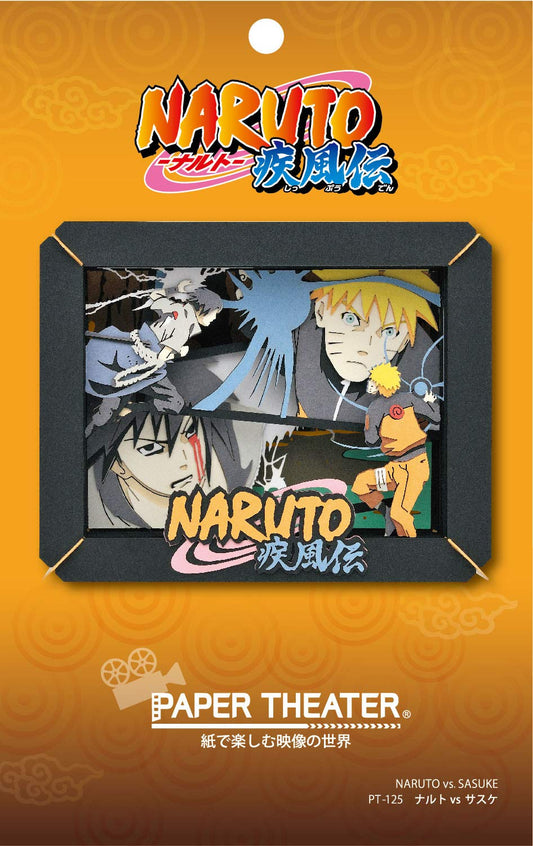 ENSKY Paper Theater Pt-125 Naruto Naruto Vs Sasuke