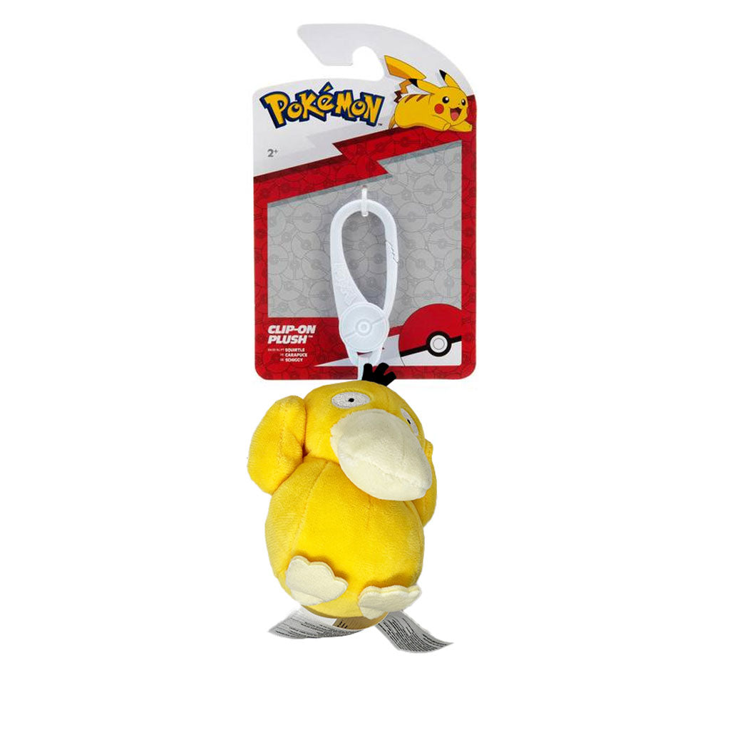 License 2 Play Pokemon Clip-On Plush - Psyduck