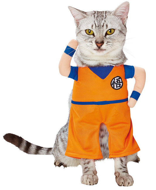 Petio Japan Charapety Dragon Ball Kigurumi Son Goku Cat Transformation Wear