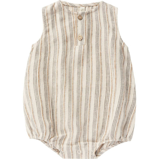 Rylee + Cru Beau Romper | Nautical Stripe