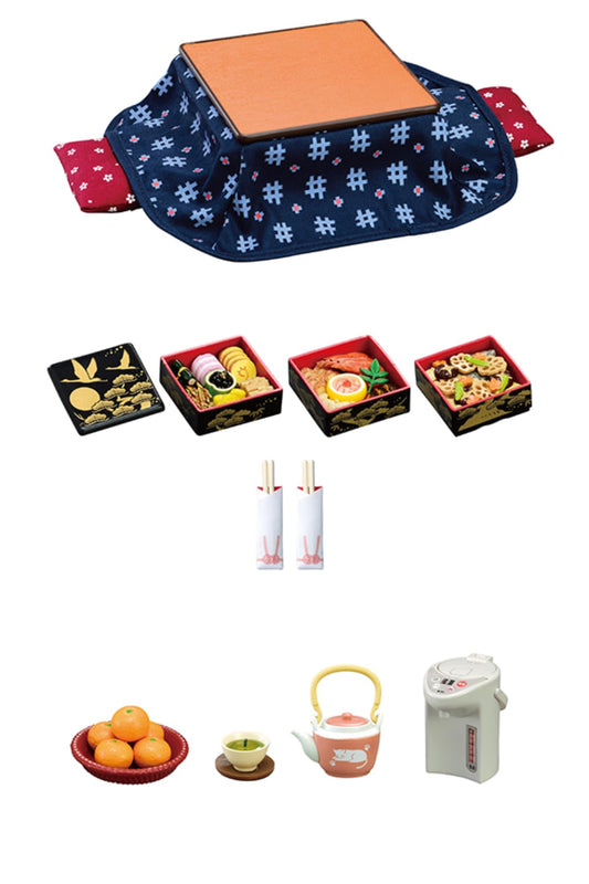 Re-Ment Kotatsu H145xW145xD70 PVC