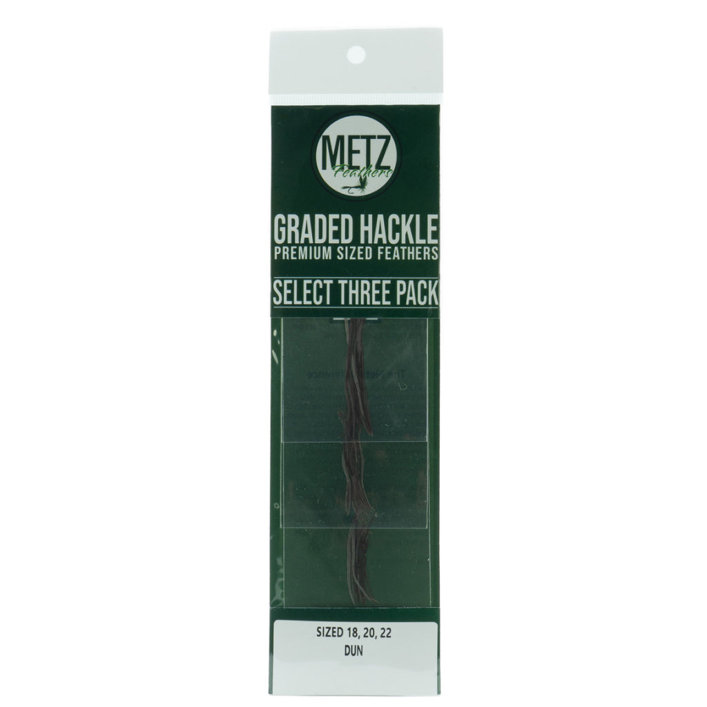 Metz Hackle Select 3 Pack