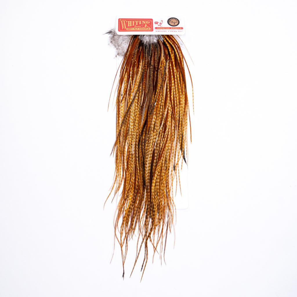 Whiting Bronze Rooster Saddle