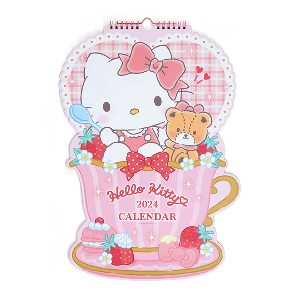 Sanrio Hello Kitty Die Cut Calendar 2024 - Japan 702366