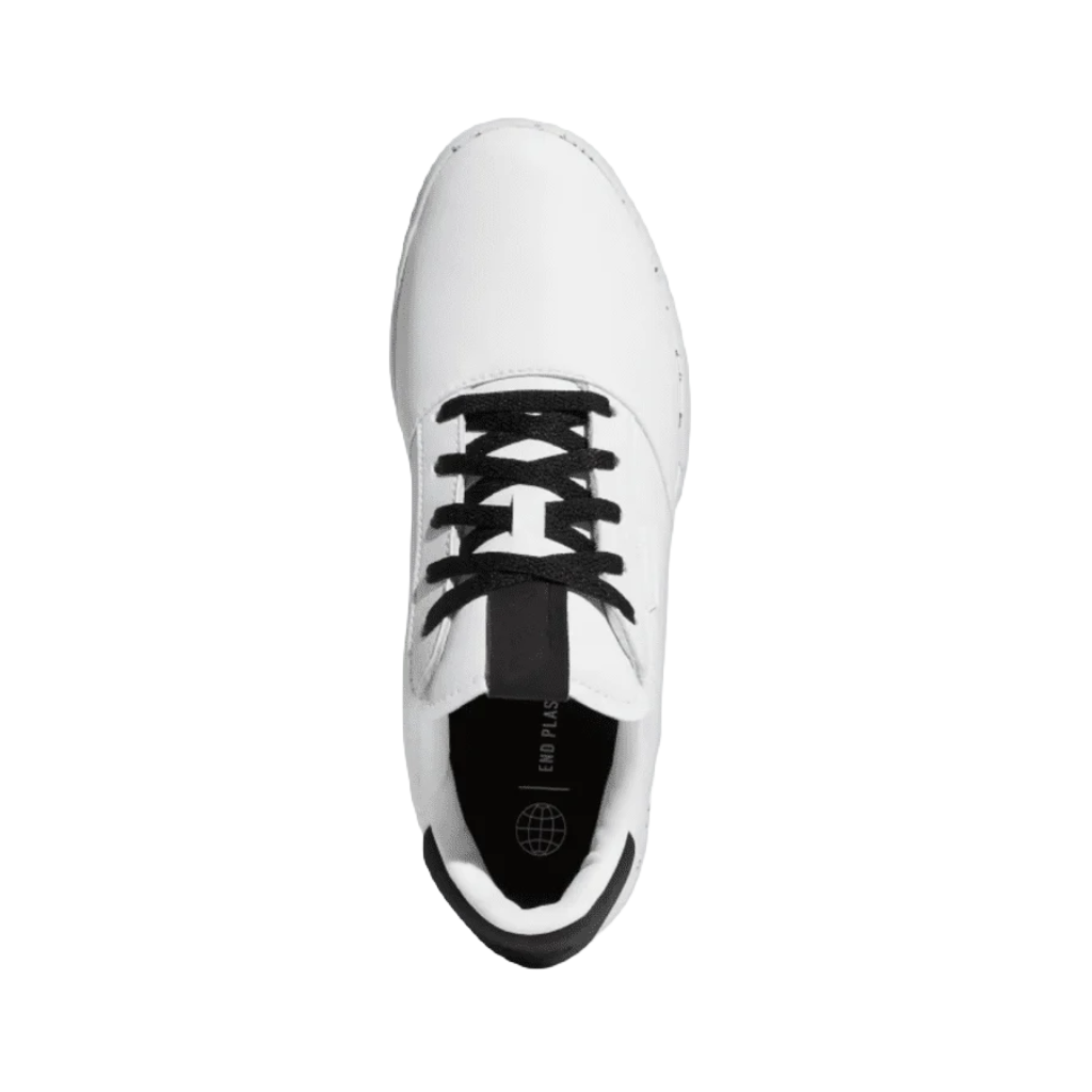 Adidas Retro Green Golf Shoes - White