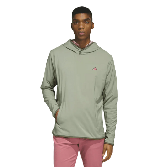 Adidas Go-To Lightweight WIND.RDY Golf Hoodie - Brown