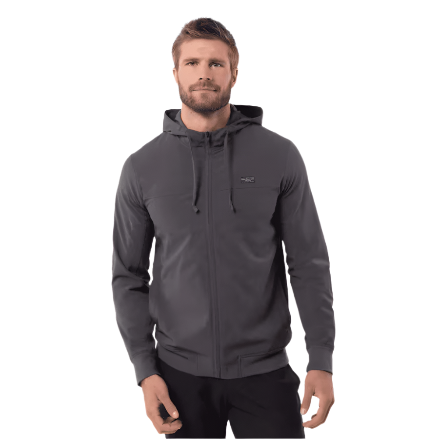 Travis Mathew Wanderlust Full Zip Hoodie - Grey
