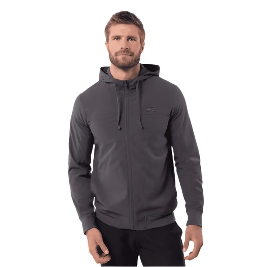 Travis Mathew Wanderlust Full Zip Hoodie - Grey